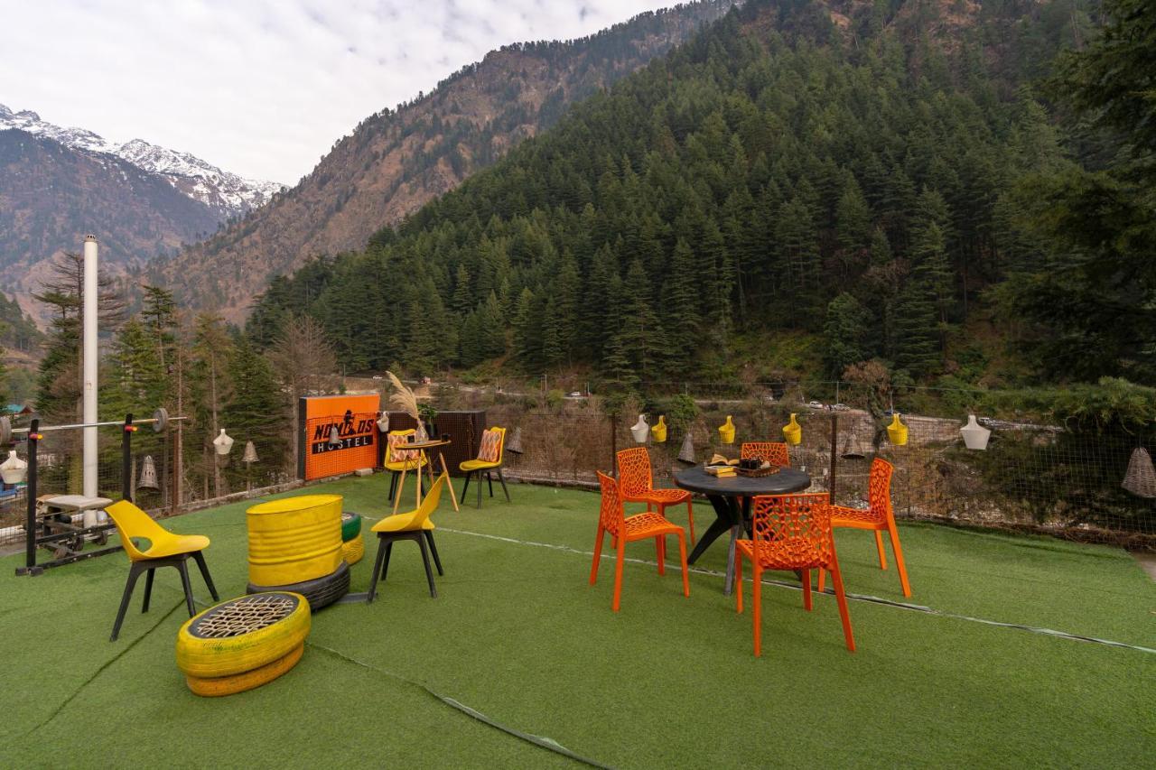 Nomads Hostel Kasol Kültér fotó