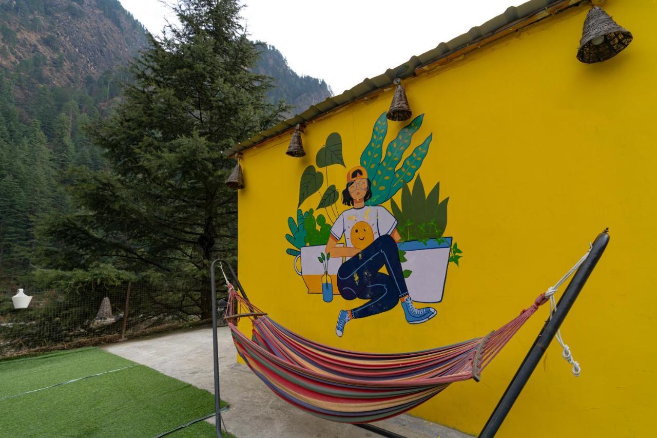 Nomads Hostel Kasol Kültér fotó